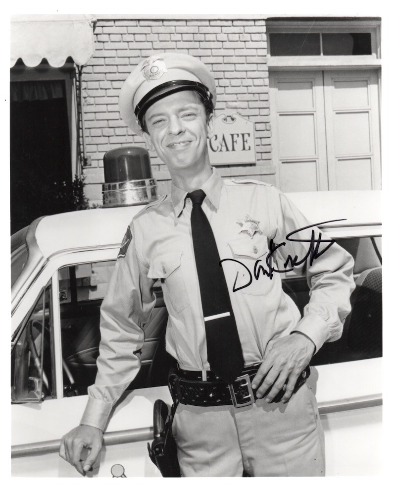 Don Knotts Autographed Photo